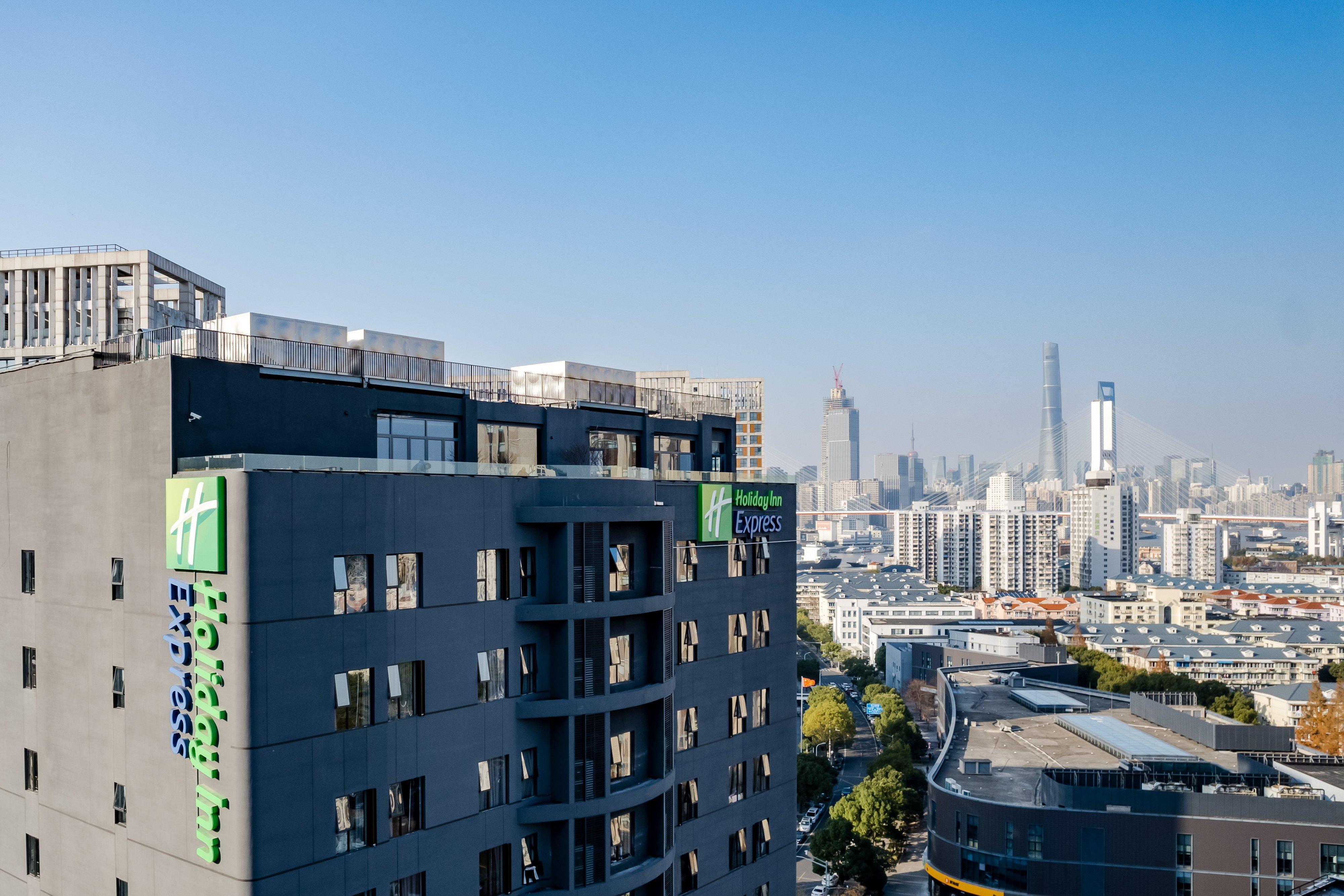 Holiday Inn Express Shanghai Expo Centre By Ihg Luaran gambar